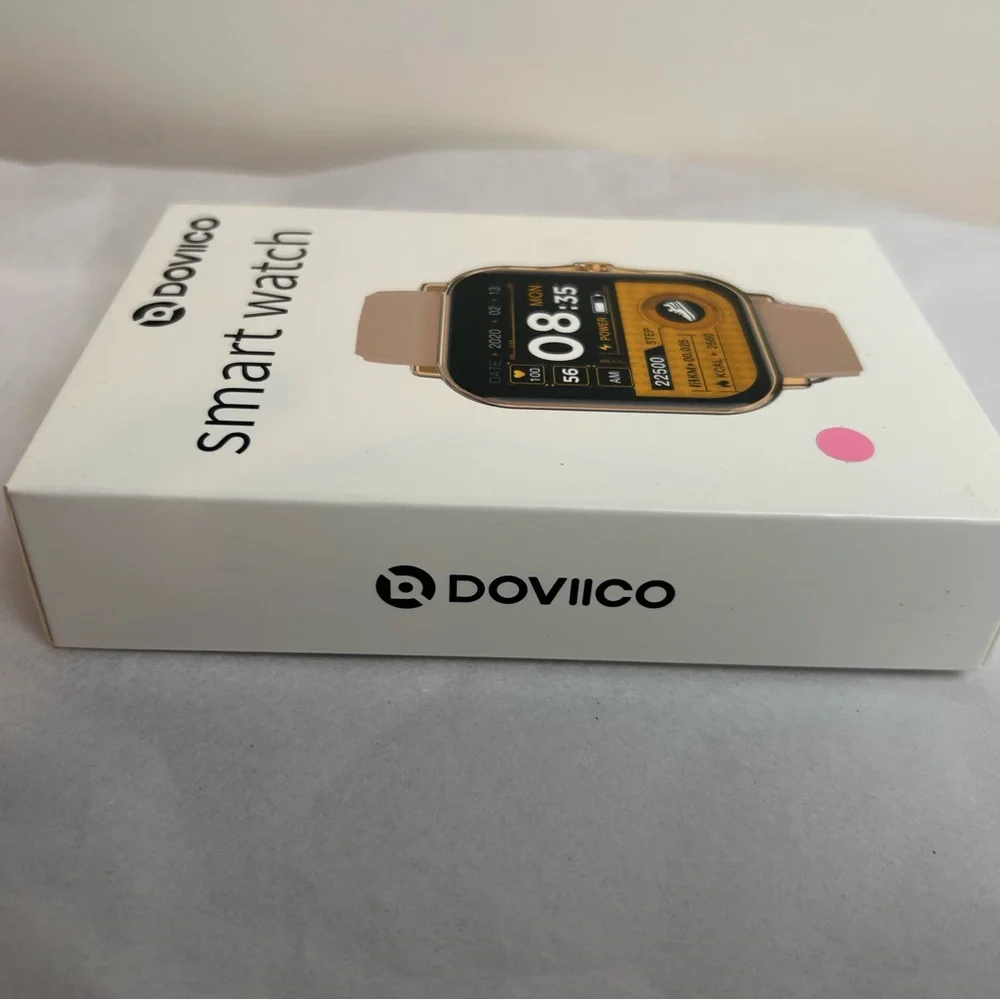 Smart Watch with Pink Band